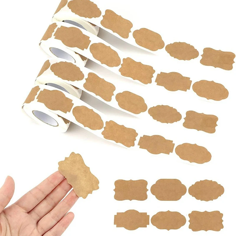 Food Storage Labels - Étiquettes autocollantes pour pots à épices,