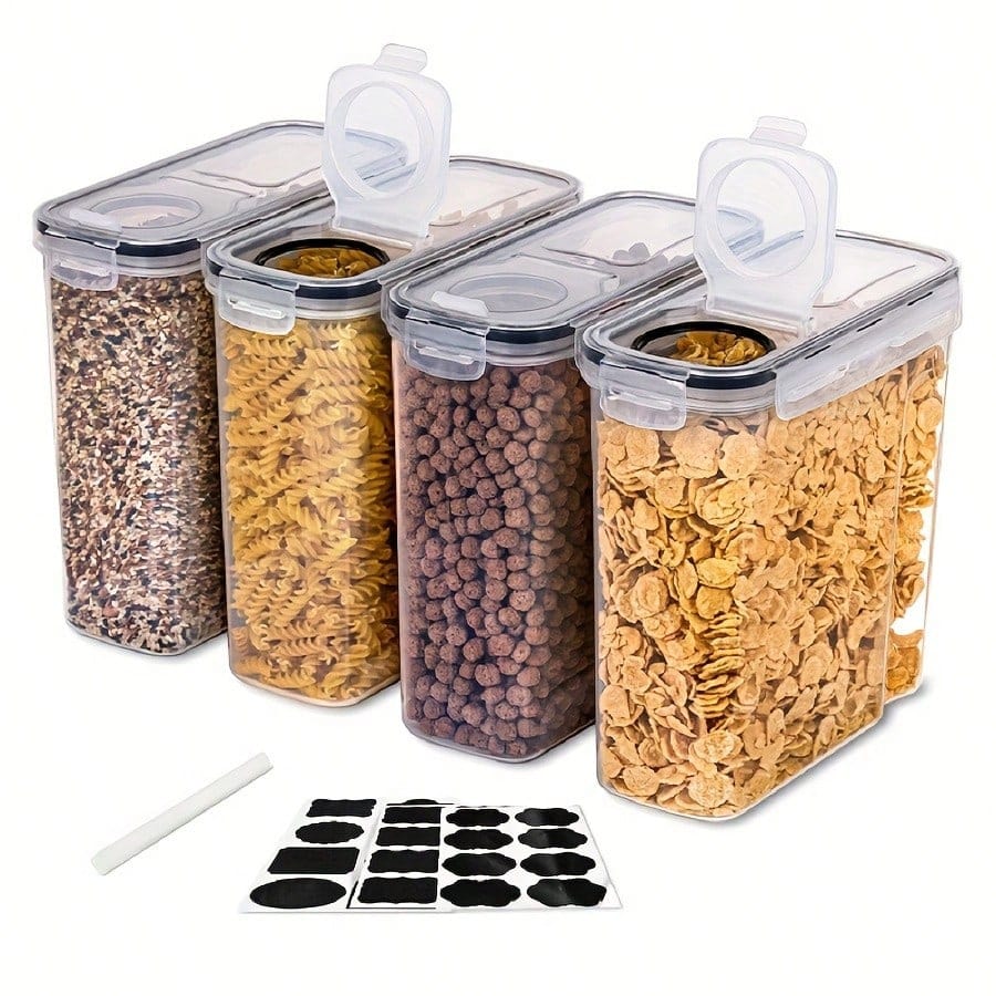 Food Storage Meals - Lot de 4 contenants hermétiques pour