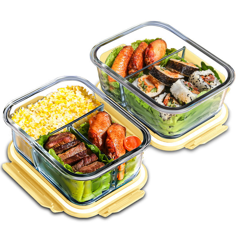Food Storage Oven Safe - Boîte de conservation en verre, haute