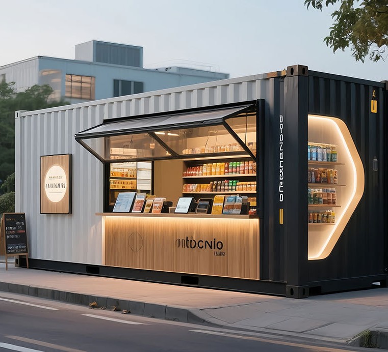 Kiosque à café préfabriqué en  - Food Storage Containers avis et prix