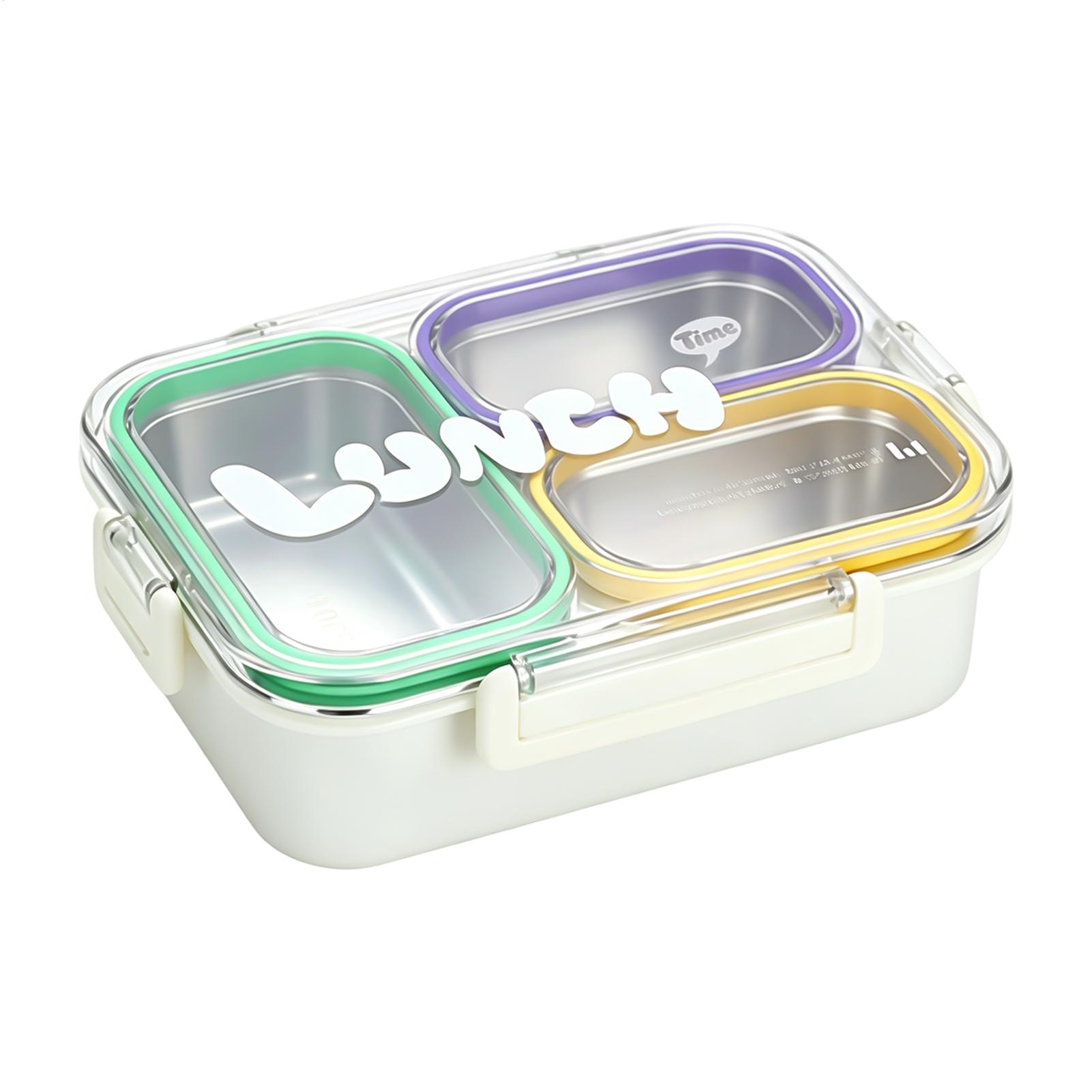 Boîte à lunch en acier inoxyda - Food Storage With Dividers avis et prix