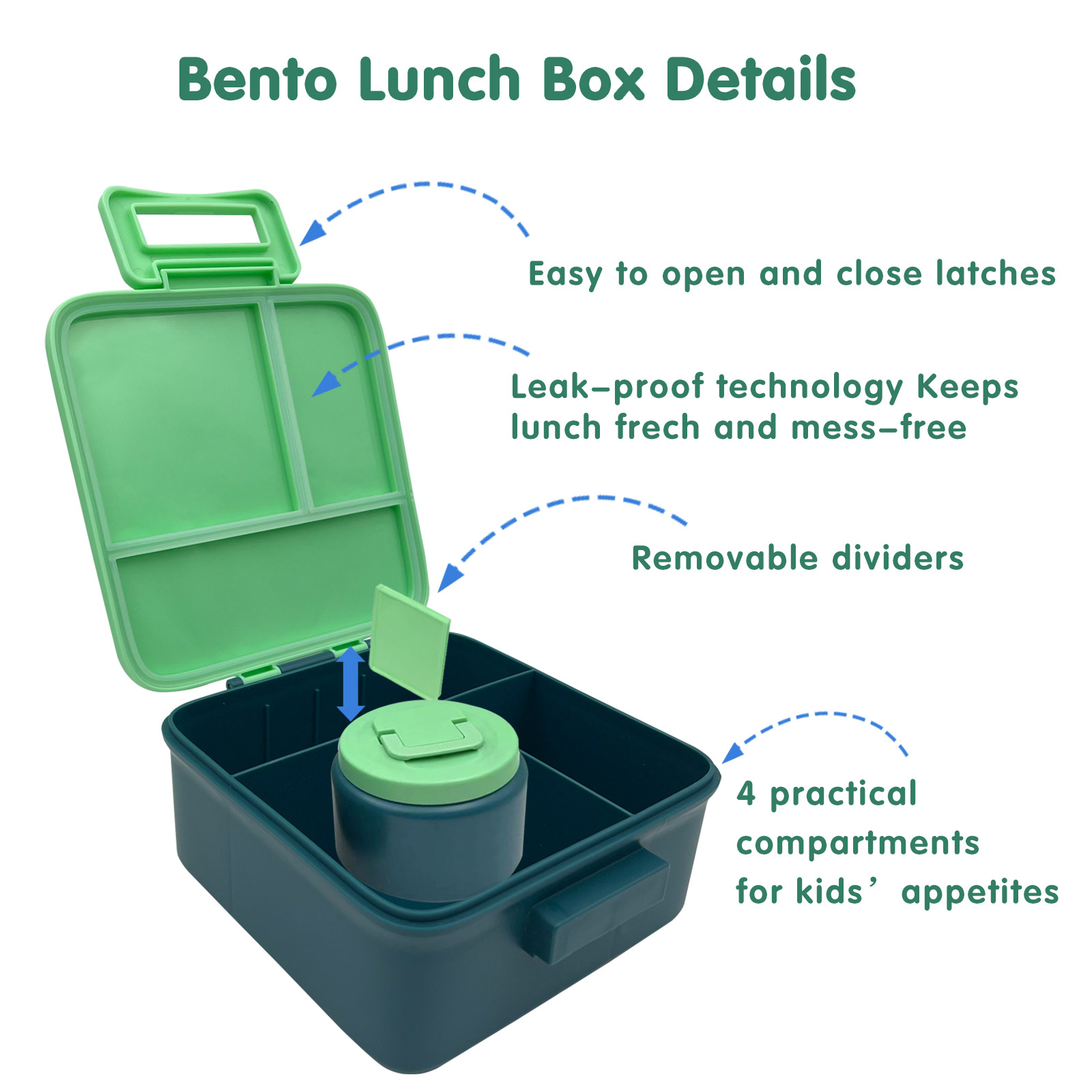 1 ensemble de boîtes à lunch B - Food Storage Oven Safe avis et prix