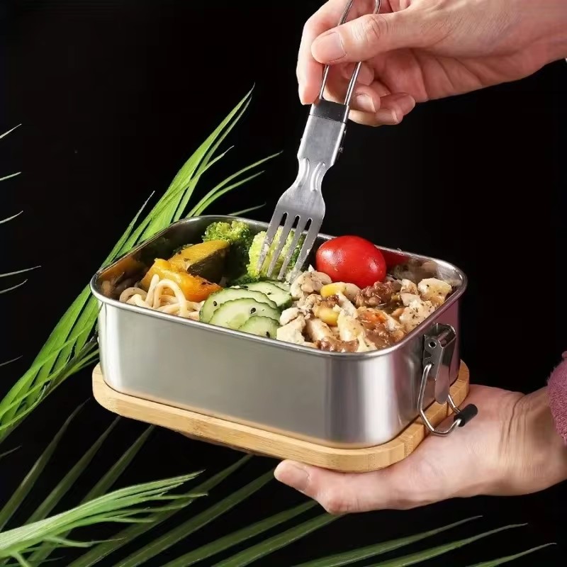 Boîte à lunch durable en acier - Food Storage Meals avis et prix