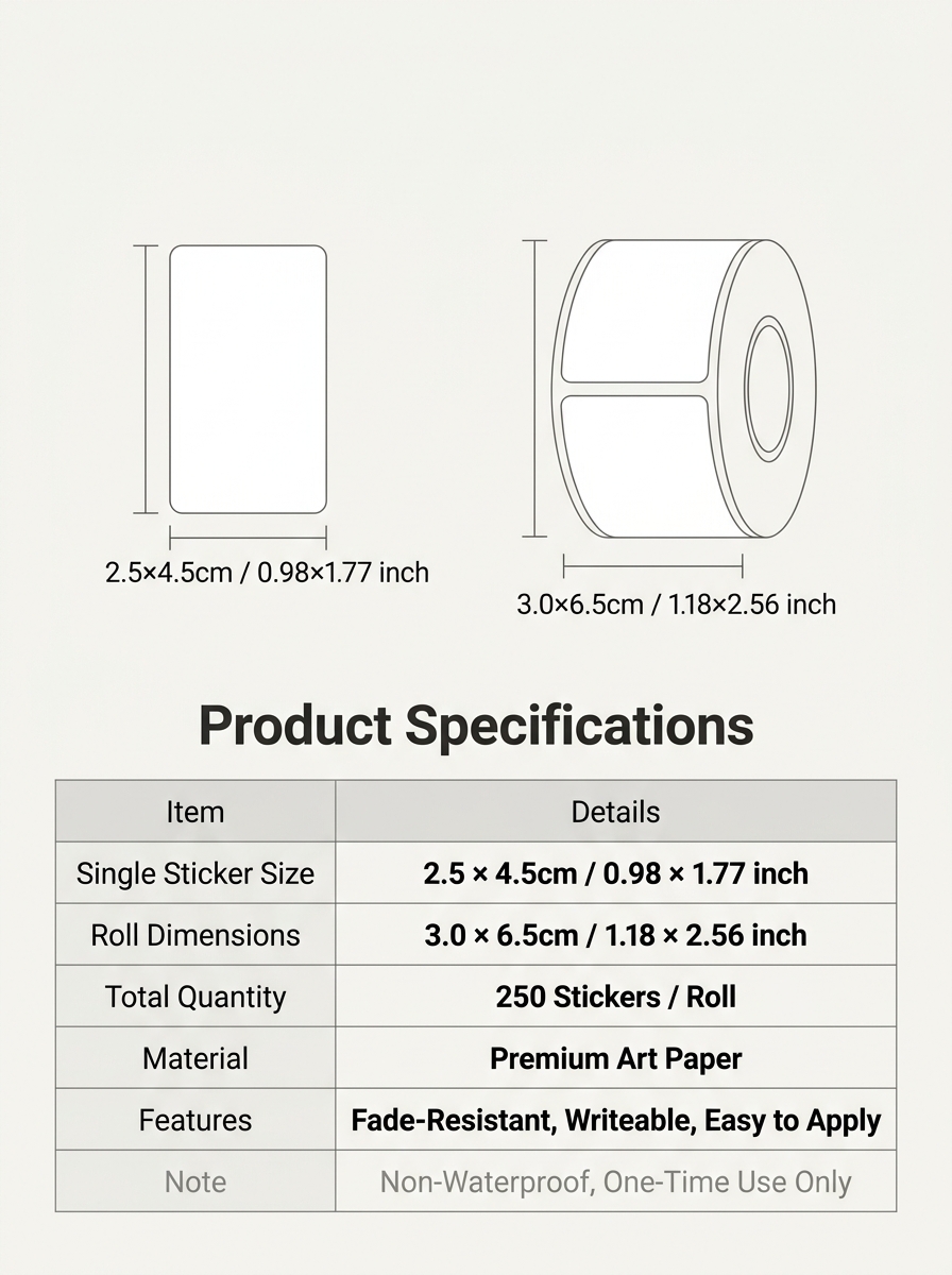Autocollants de classification - Food Storage Labels avis et prix
