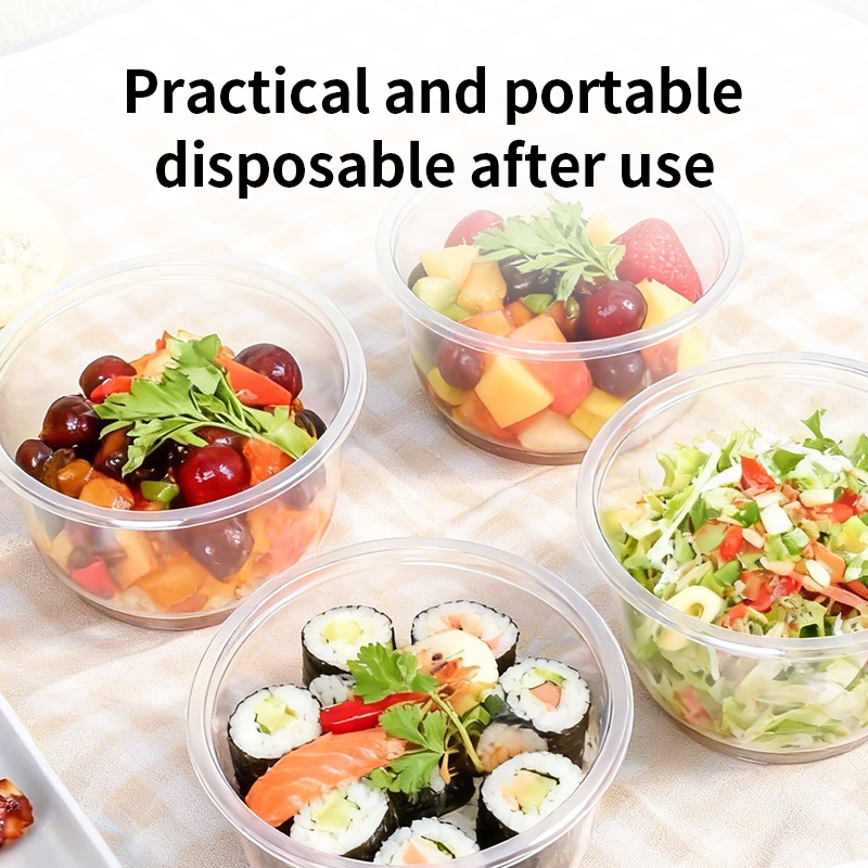 Bols en plastique jetables tra - Food Storage Meals avis et prix