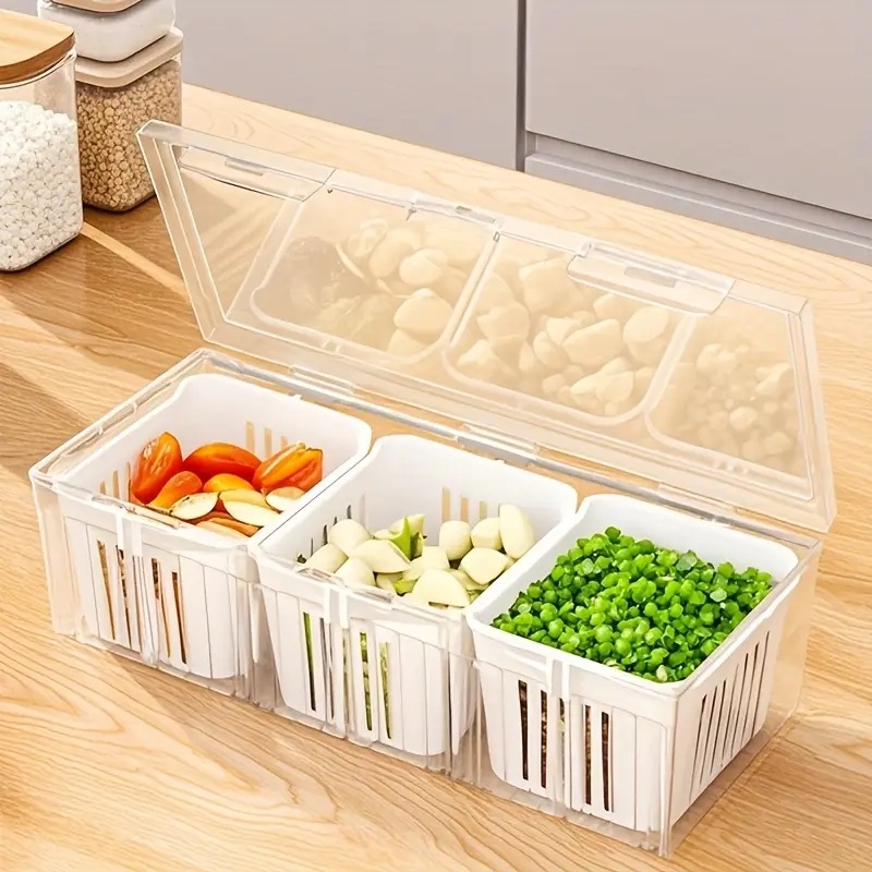 Conteneurs de stockage aliment - Food Storage With Dividers avis et prix