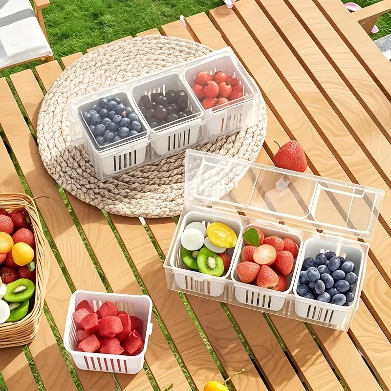 Conteneurs de stockage aliment - Food Storage With Dividers avis et prix