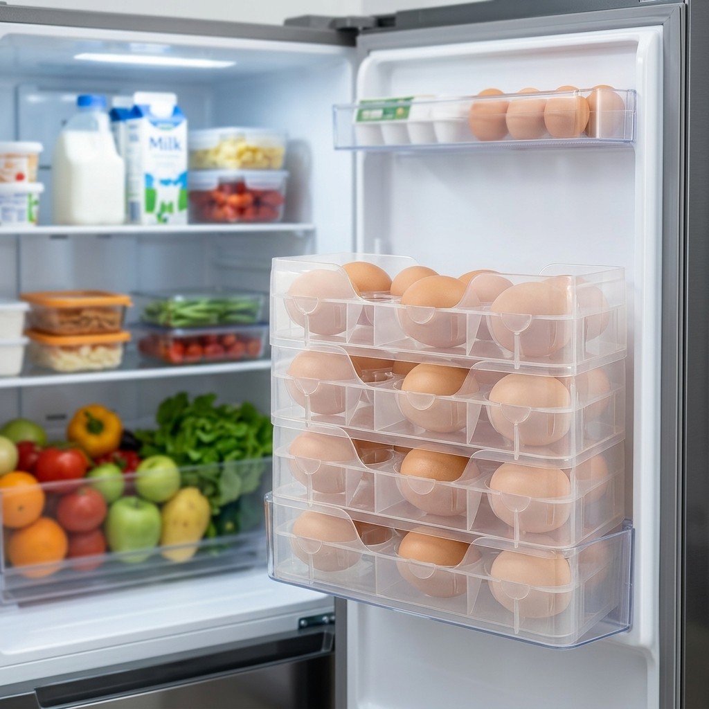 Organisateur de réfrigérateur  - Food Storage With Dividers avis et prix