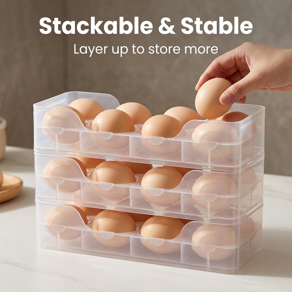 Organisateur de réfrigérateur  - Food Storage With Dividers avis et prix