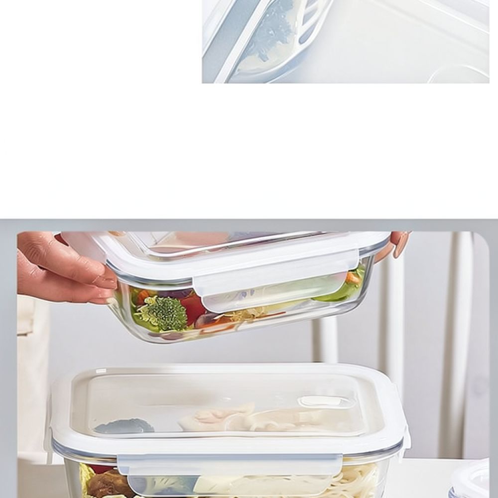 Boîte à lunch en verre, adapté - Food Storage With Dividers avis et prix