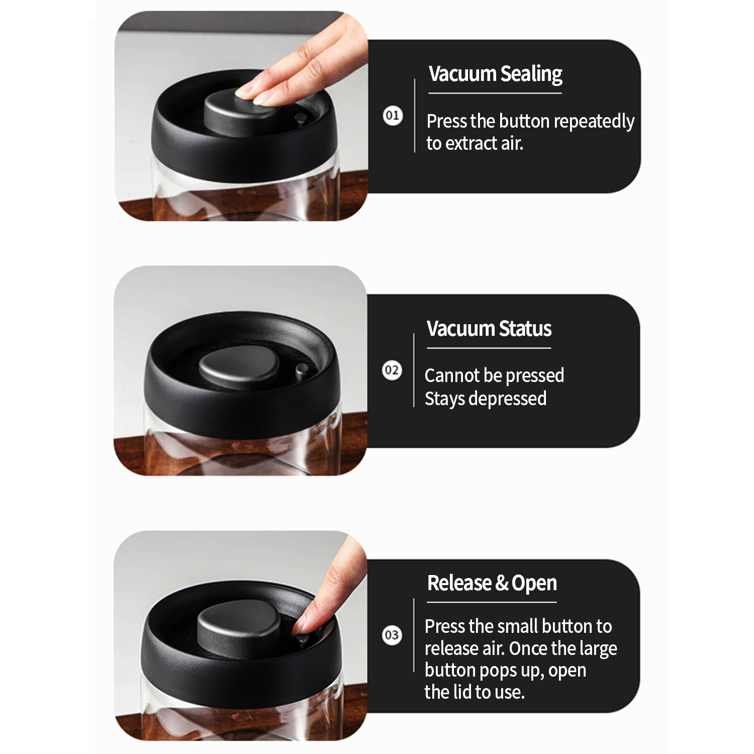 OANKR – récipient à café sous  - Food Storage Meals avis et prix