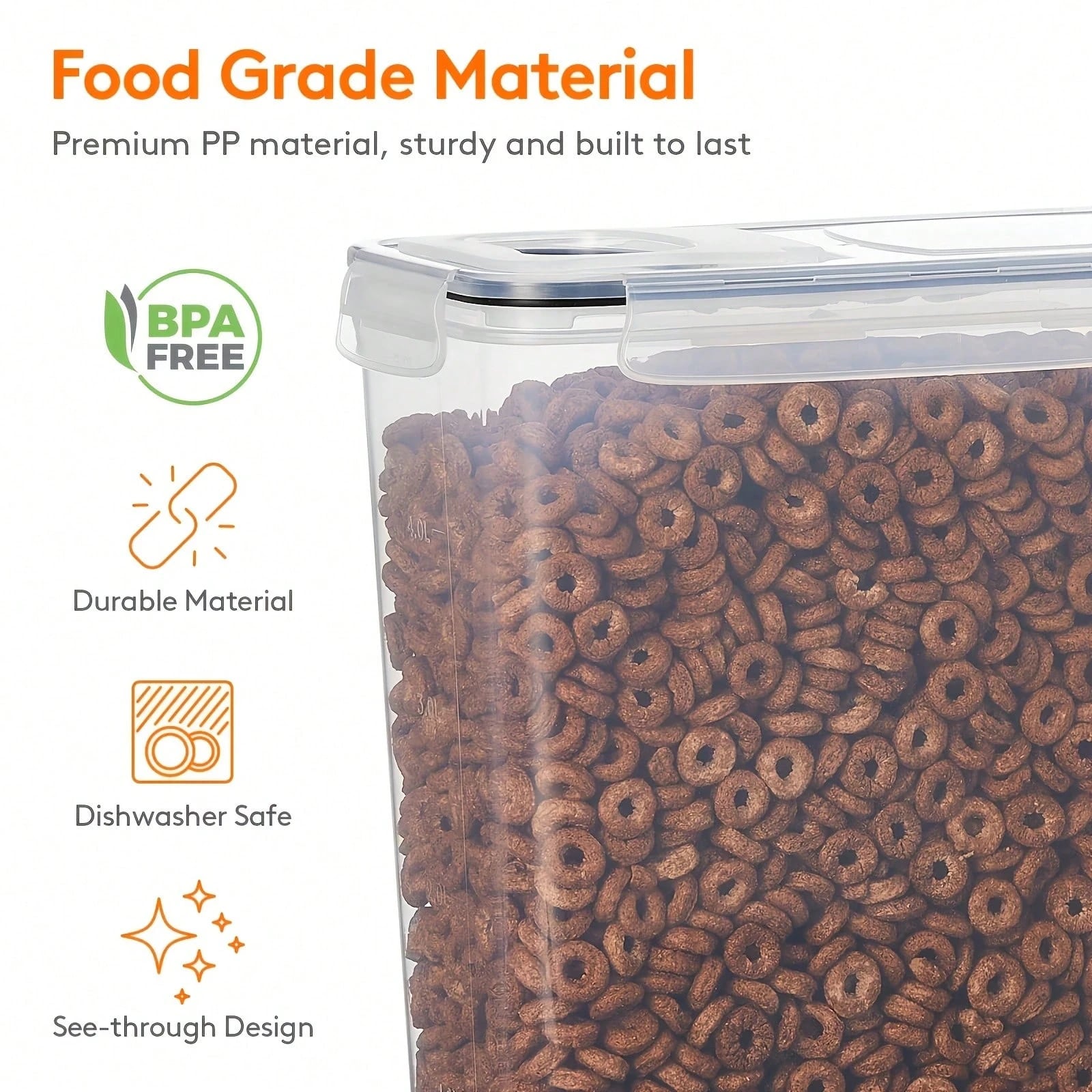 Ensemble de 4 boîtes hermétiqu - Food Storage Labels avis et prix