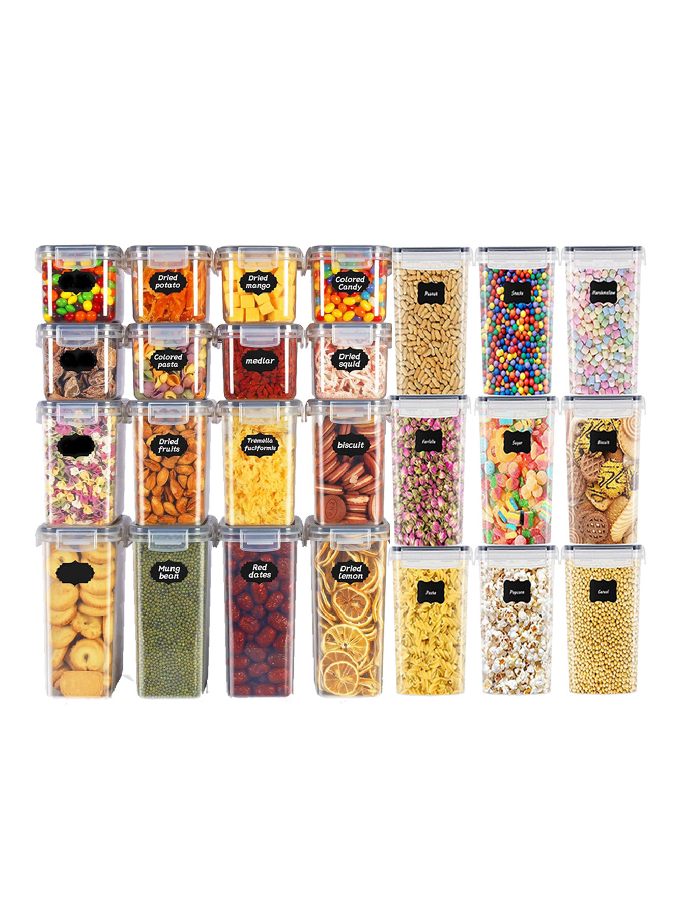48 pièces, Contenants de stock - Food Storage Meals avis et prix